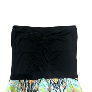 Felicity & Coco Black and Multicolor Dress